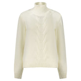 K-WAY White Wool Sweater